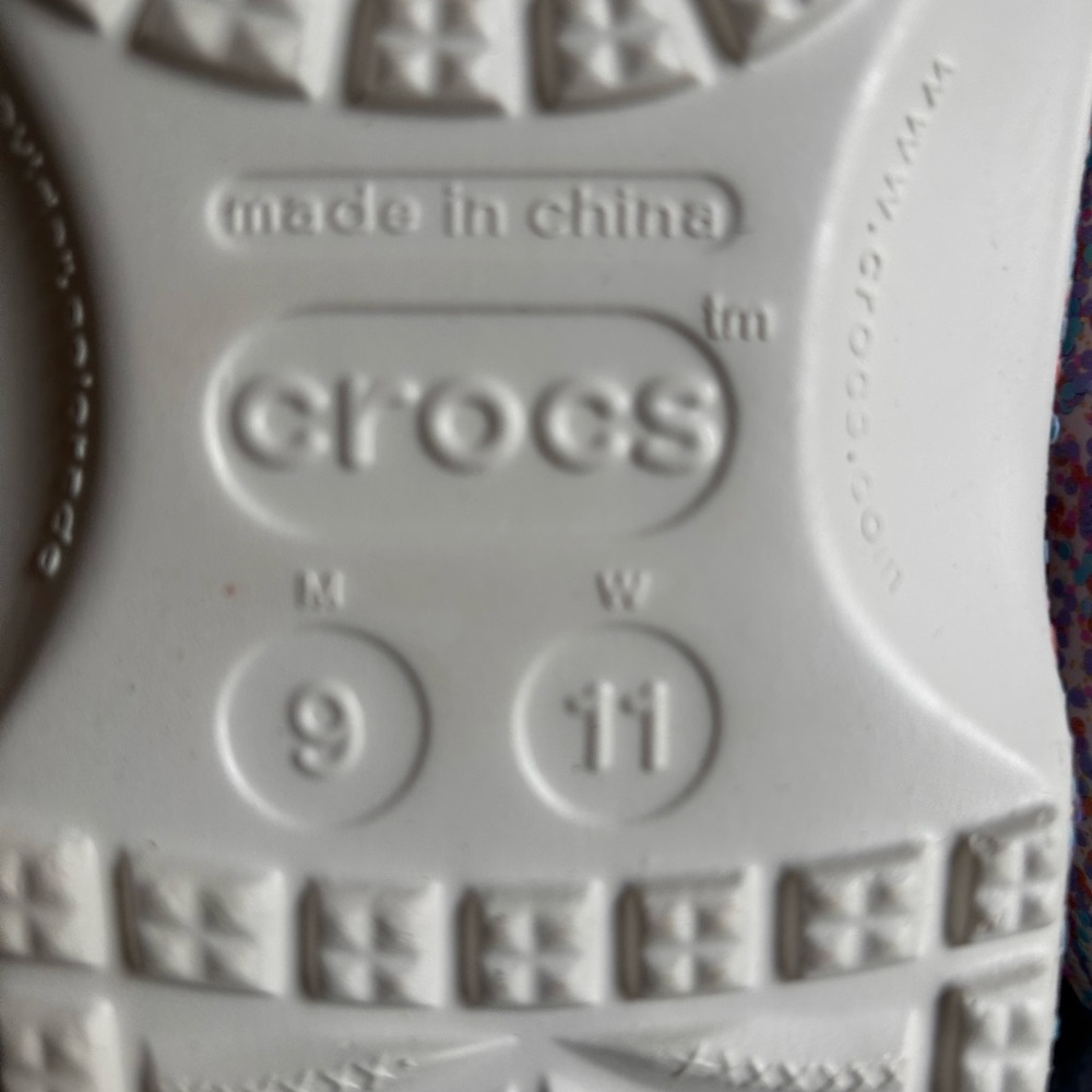 Sparkly Multicolor Clogs - Picture 2 of 2